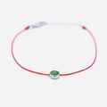 AURUM 金 18K JadeLine Bracelet in Apple Green Jade