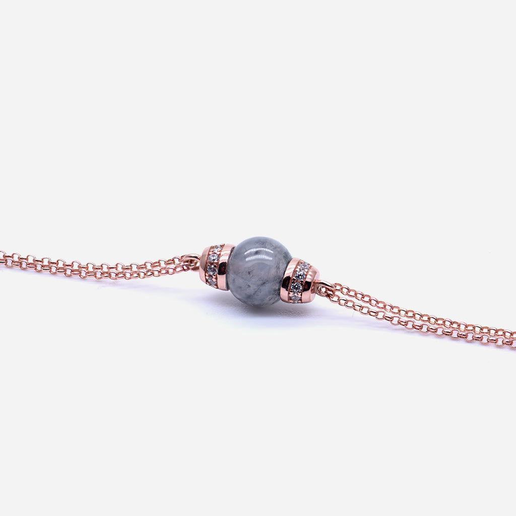 EDEN 悅 Bracelet in Black Jade