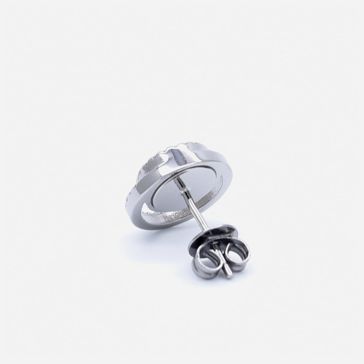ETERNITY 緣 Earring Studs in Black Jade