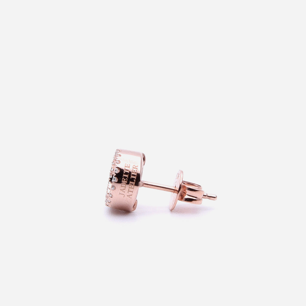 ETERNITY 緣 Earring Studs in Lavender Jade