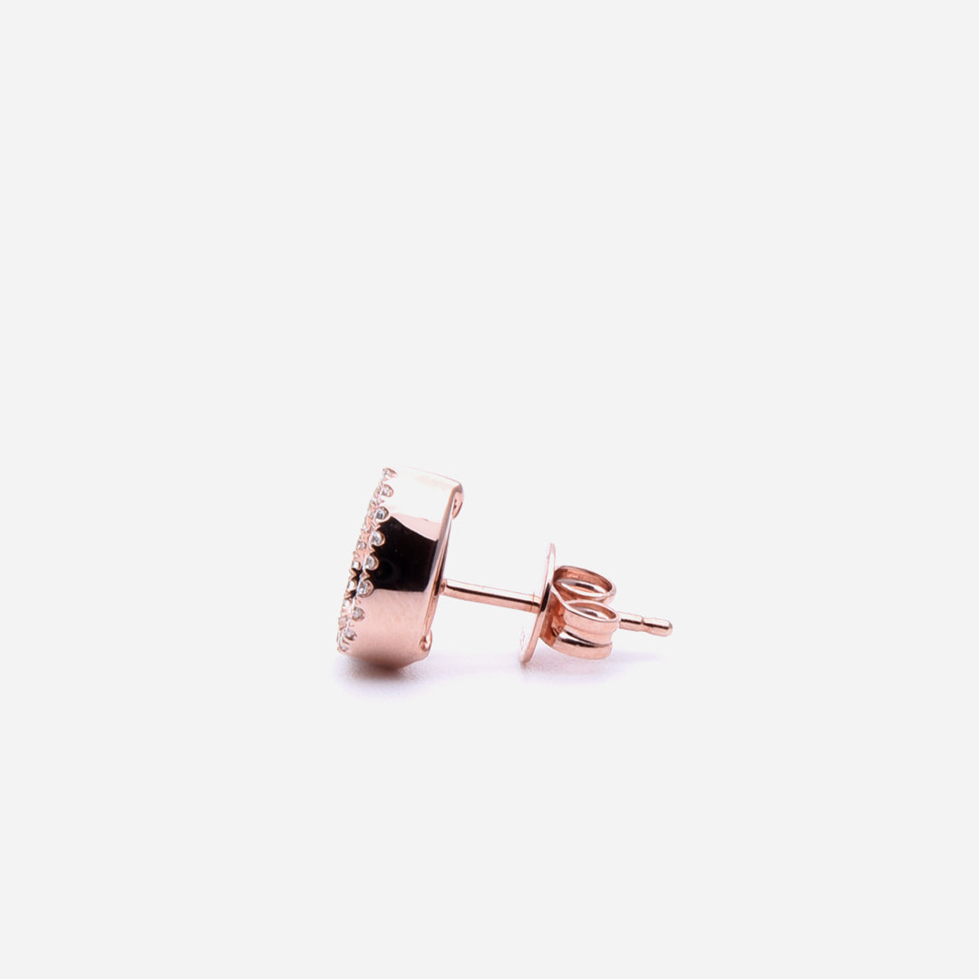 AQUA 水 Earring Studs in Lavender Jade
