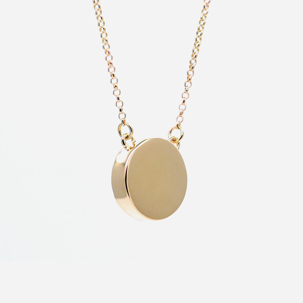 EDEN 悅 Necklace in Apple Green Jade