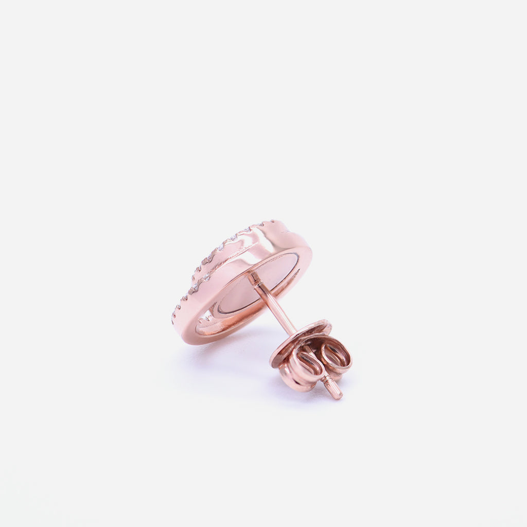 ETERNITY 緣 Earring Studs in Lavender Jade