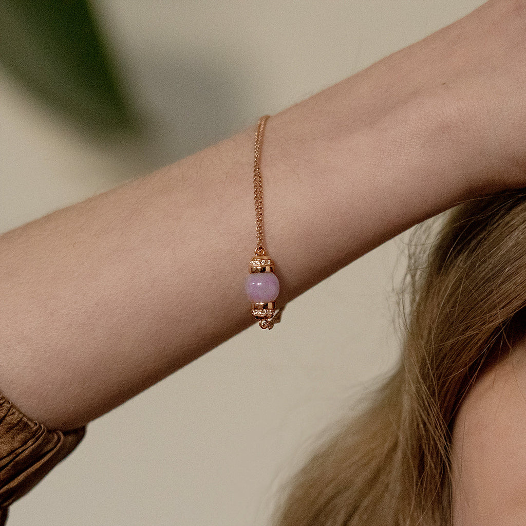 EDEN 悅 Bracelet in Lavender Jade