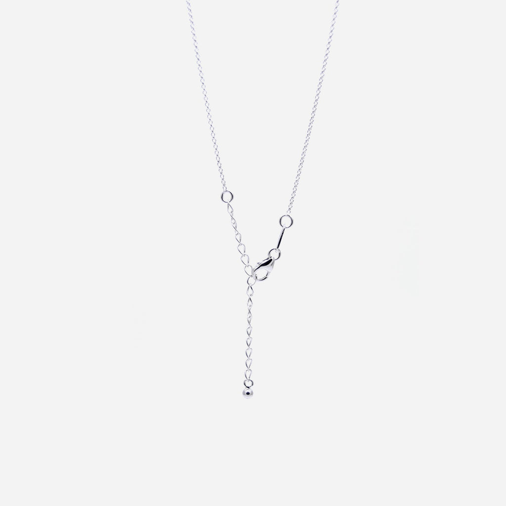 EDEN 悅 Bead Necklace in Ice White Jade